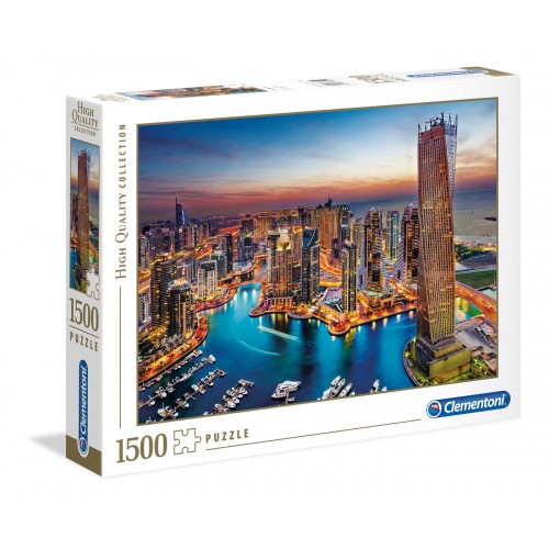 Puzzle Clementoni, High Quality Collection - Dubai Marina, 1500 piese, dimensiuni 84 x 59 cm Puzzle Clementoni, High Quality Collection - Dubai Marina, 1500 piese, dimensiuni 84 x 59 cm